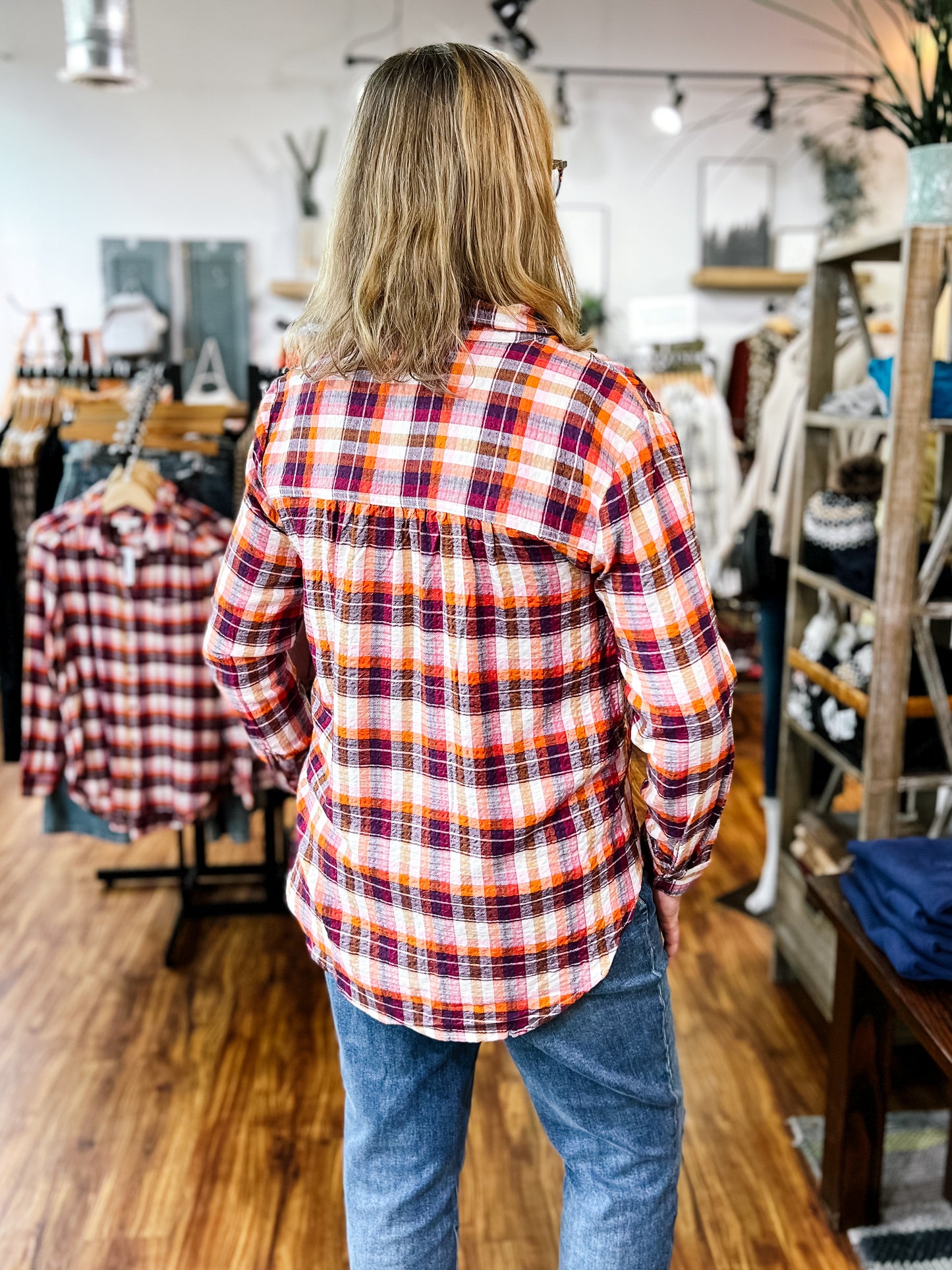 Colorful Plaid Shirt