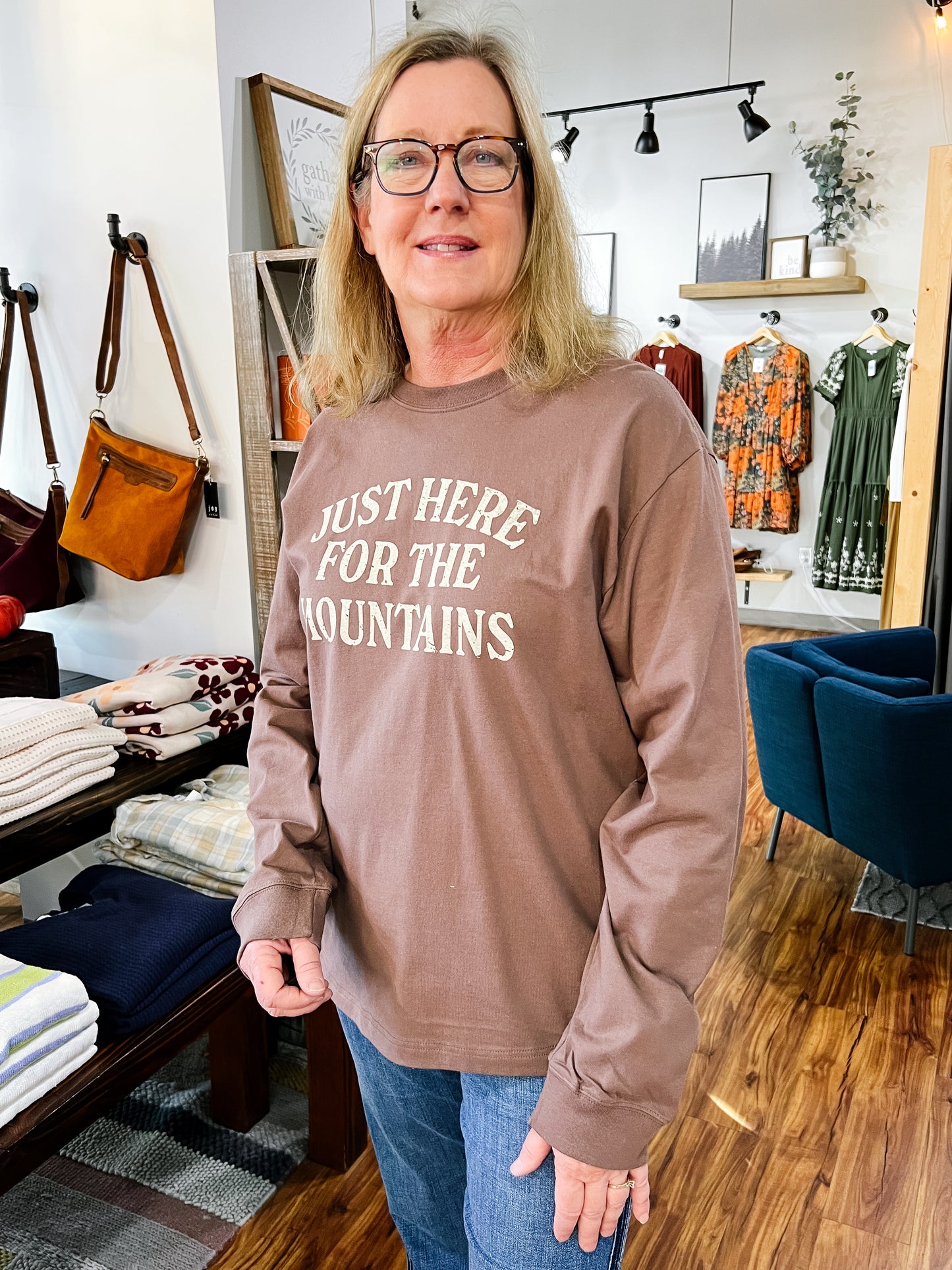 Brown Here For Mountains Top