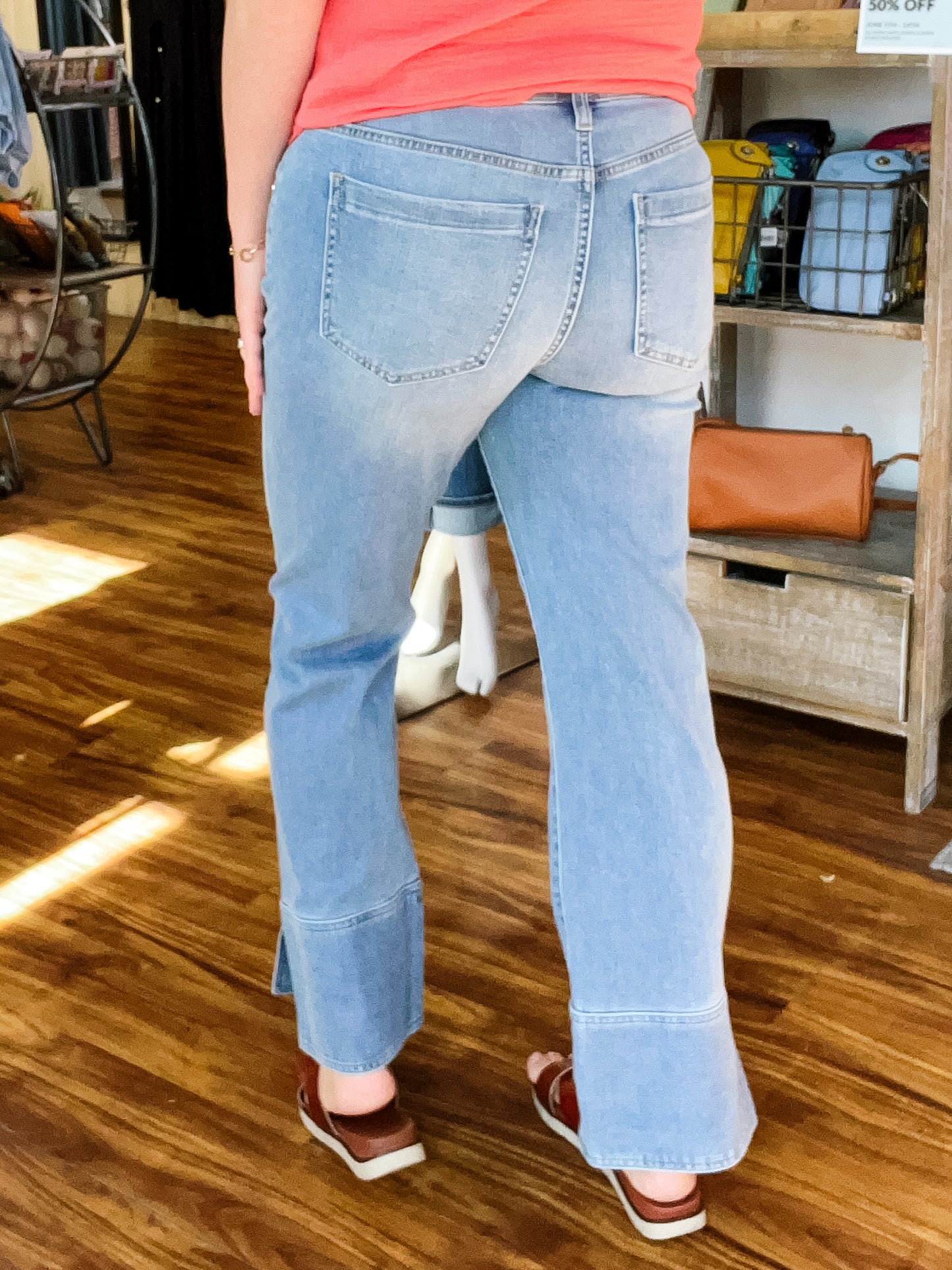 Kennedy Straight Cowboy Sky Jean