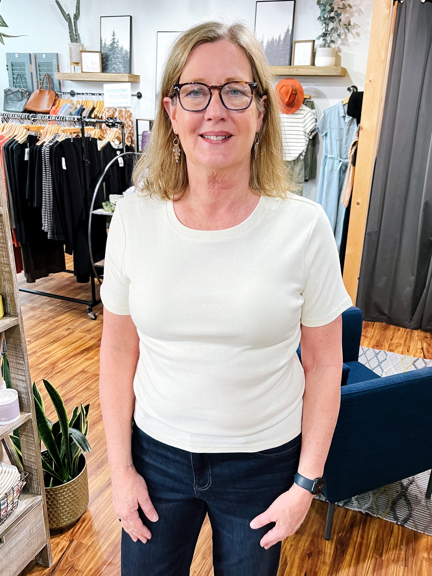 Ivory Short Sleeve T-Shirt