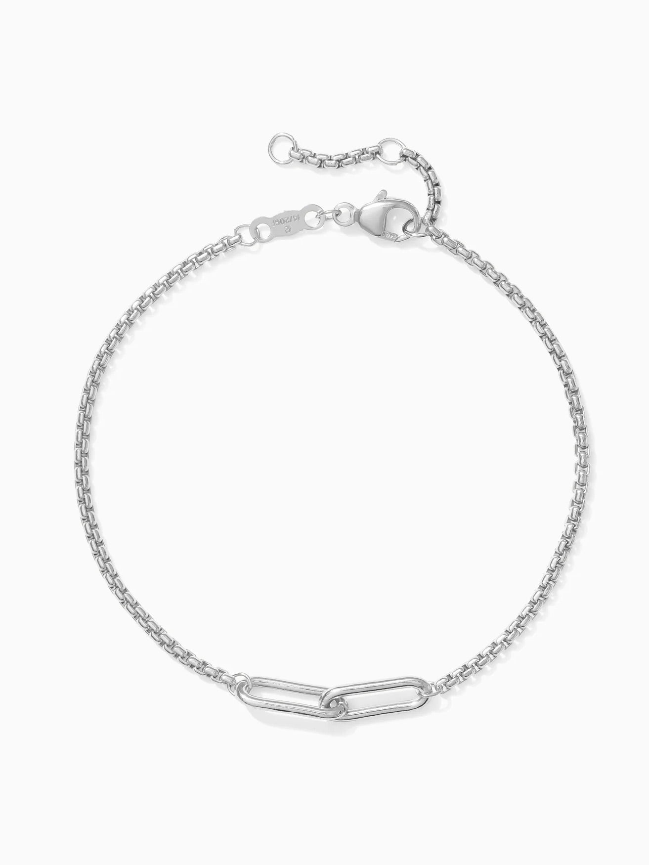 SS Linked Mom Bracelet