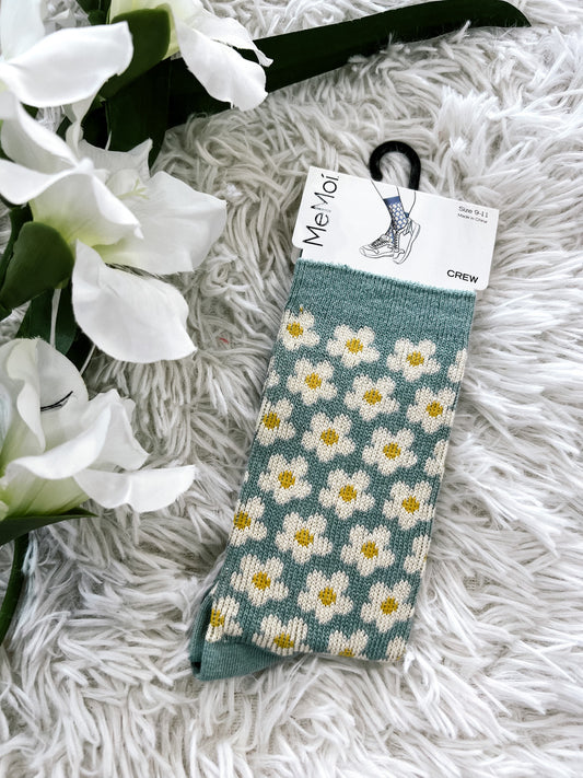 Daisy Crew Sock