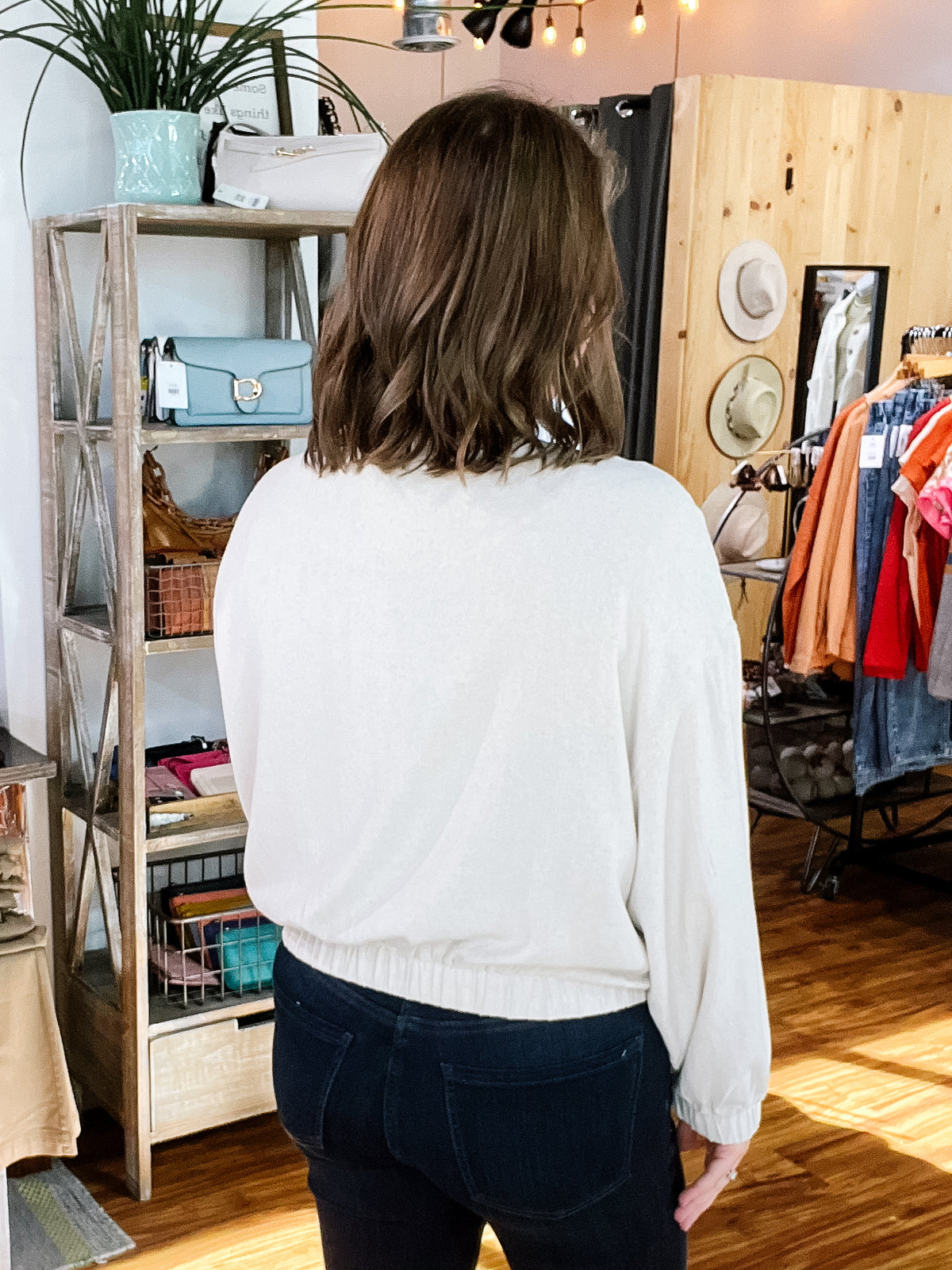 Cream Embroidery Jacket