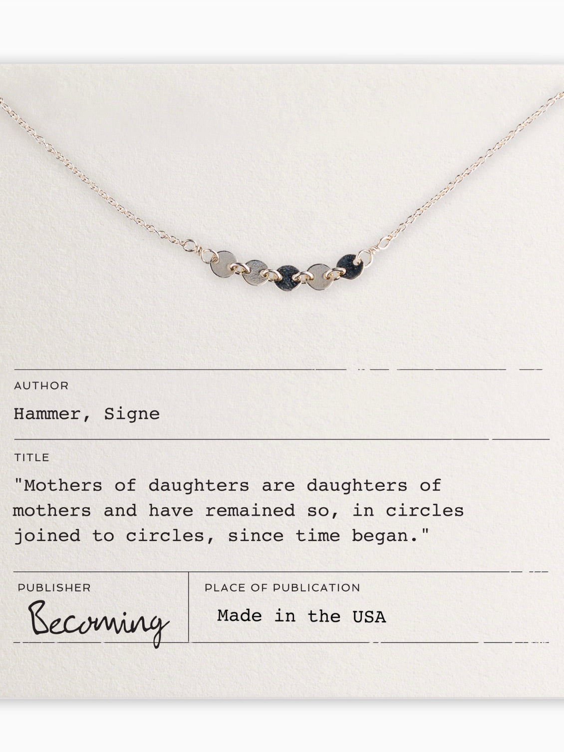 Mothers & Daughters Necklace