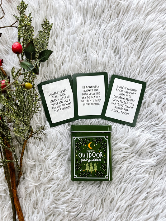 Outdoor Busy Ideas Card Deck