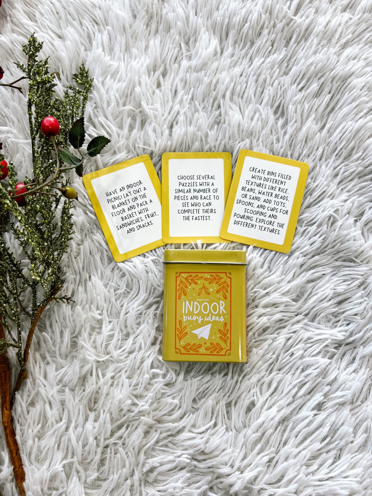 Indoor Busy Ideas Card Deck