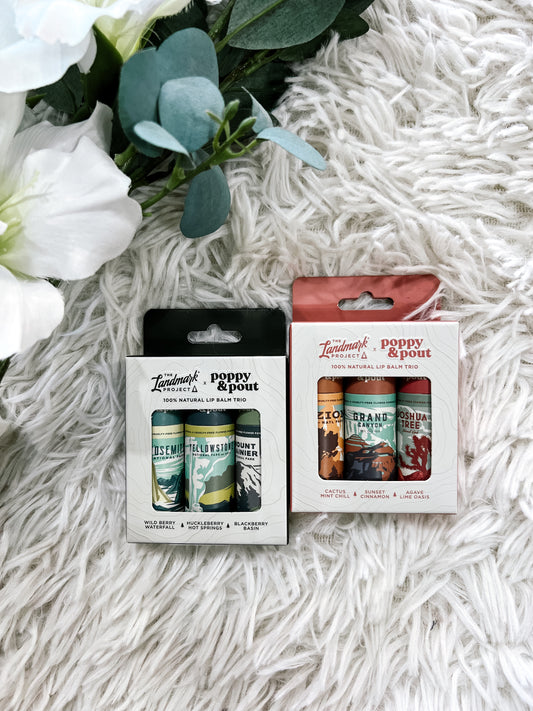 The Landmark Project Lip Balm Trios
