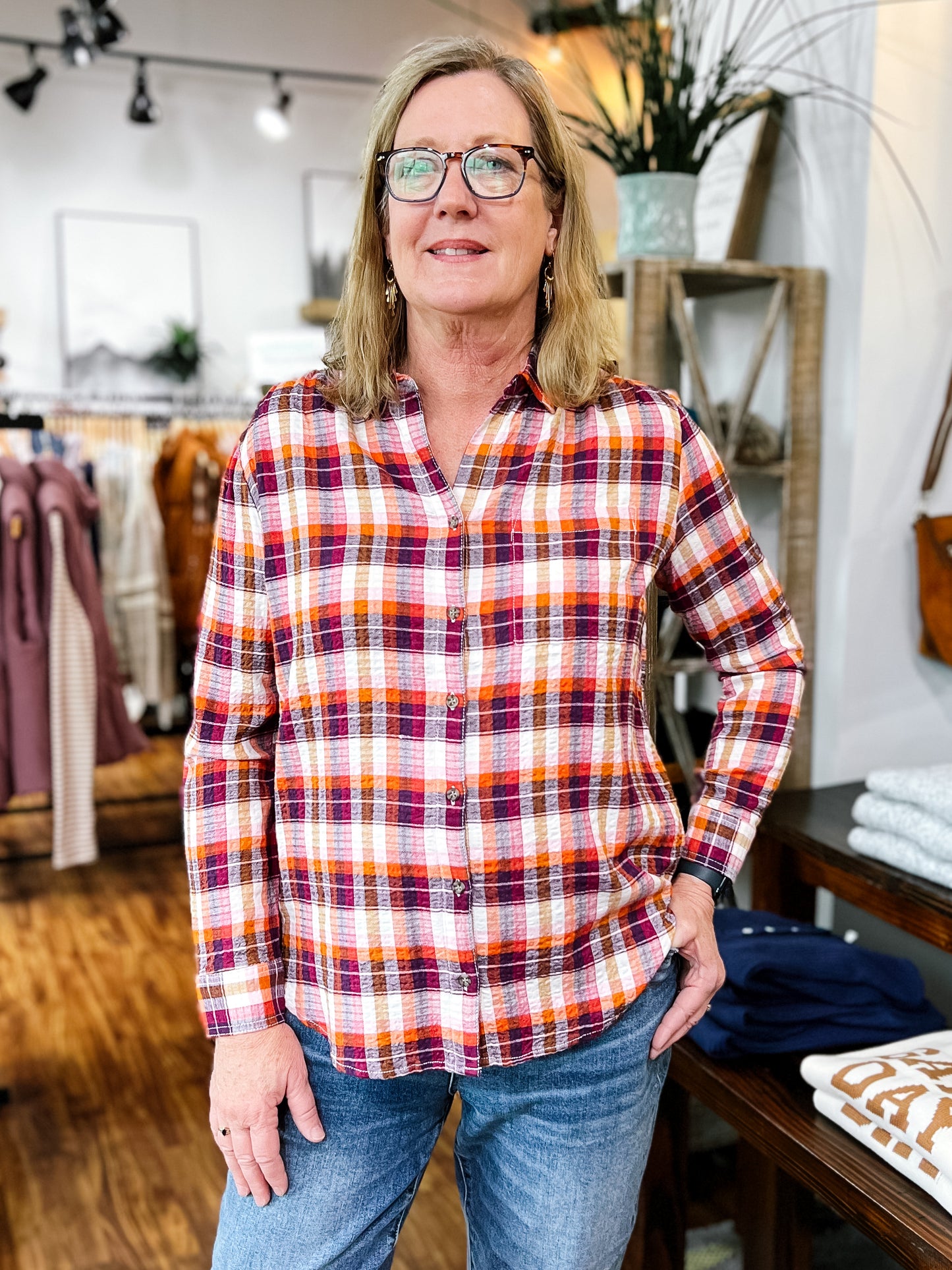 Colorful Plaid Shirt