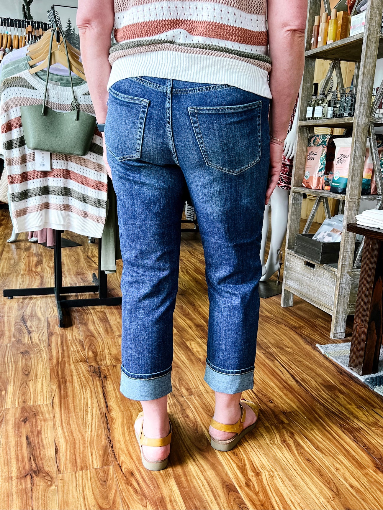 Marley Cuffed Jean Rushland