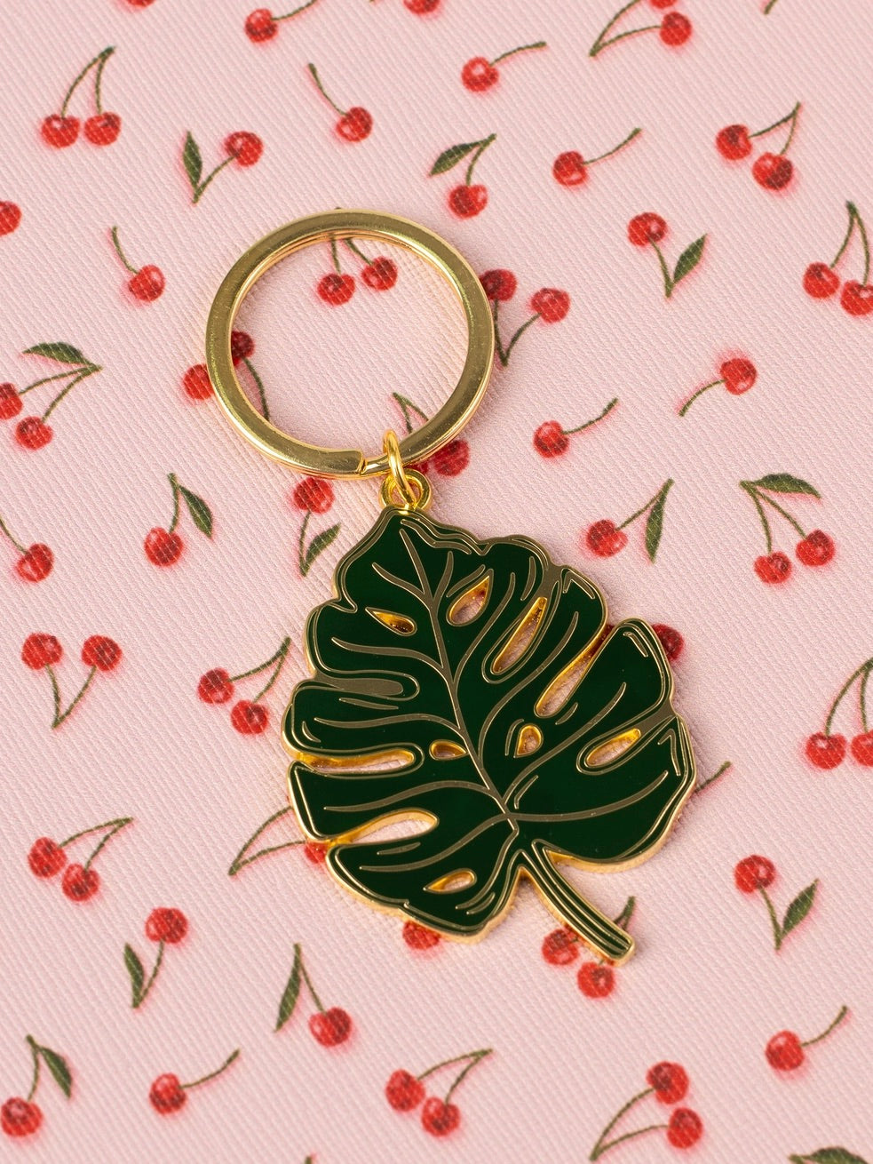 Leaf Keychain