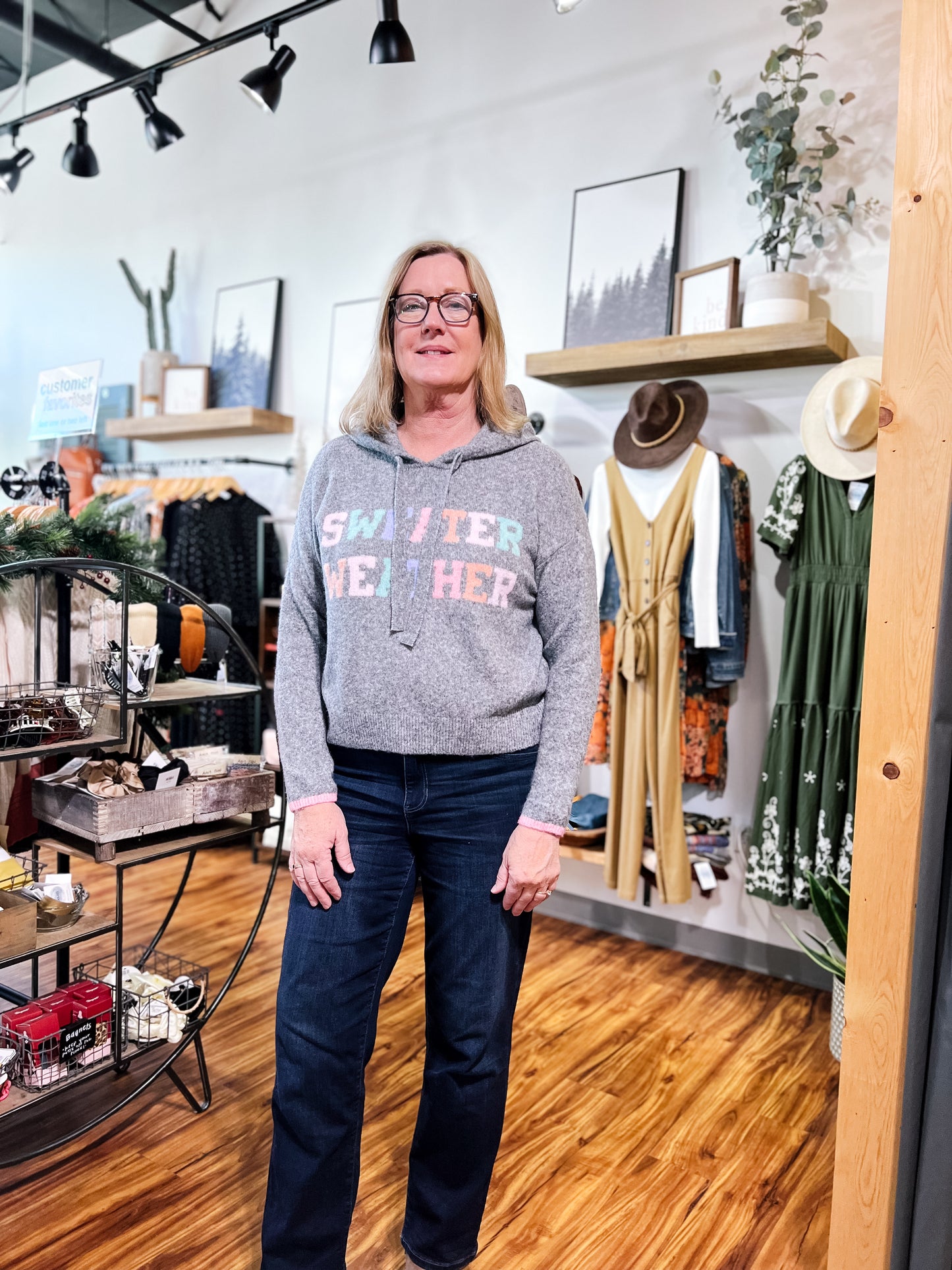 Sweater Weather Cozy Hoodie