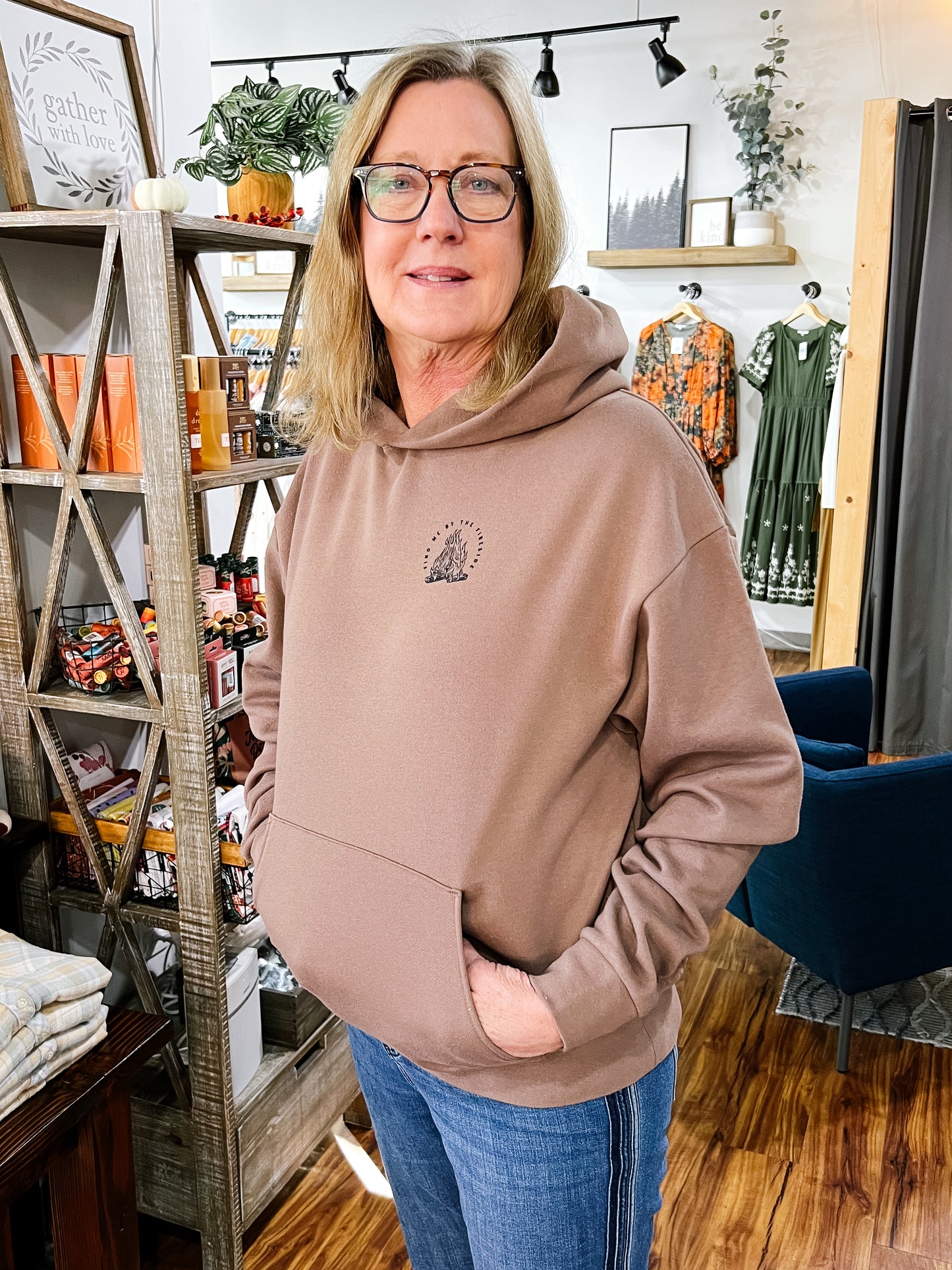 Clay Fireside Hoodie