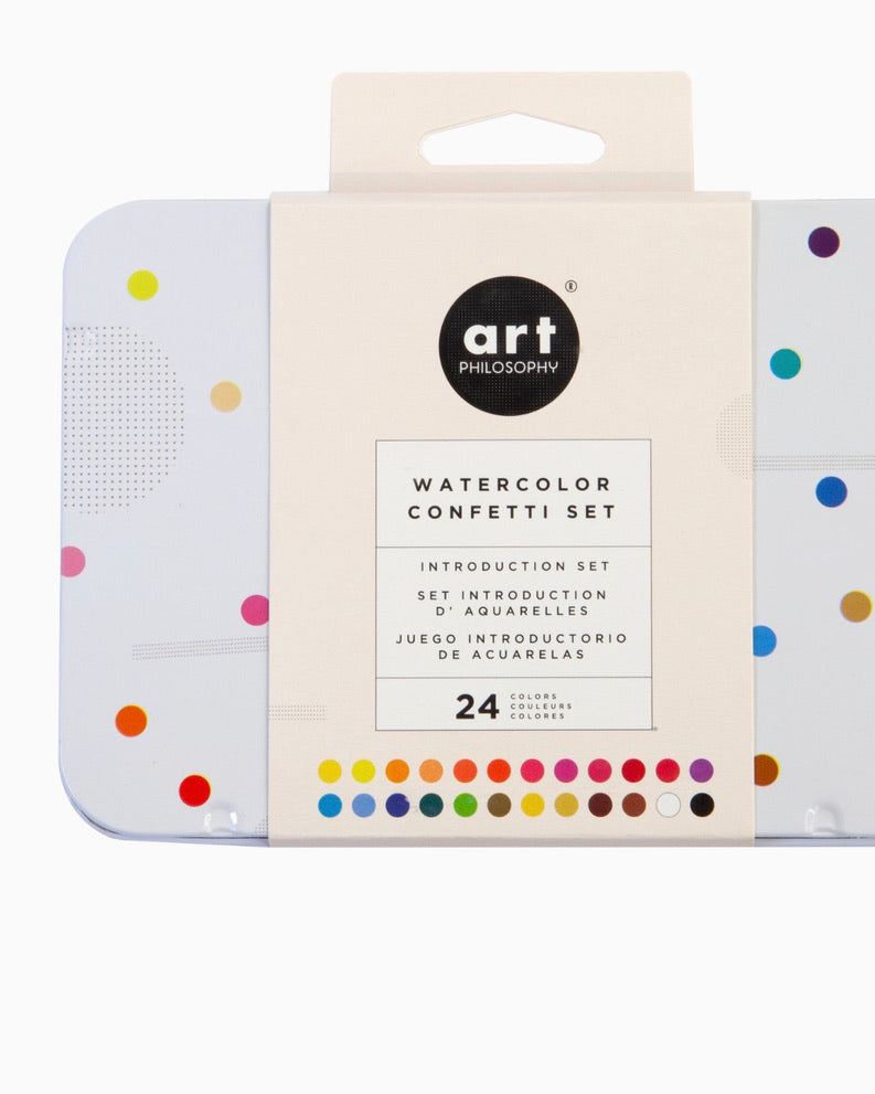 Watercolor Confetti Set