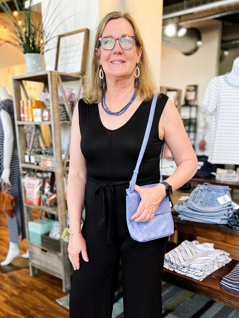 Black Ruffle Jumpsuit