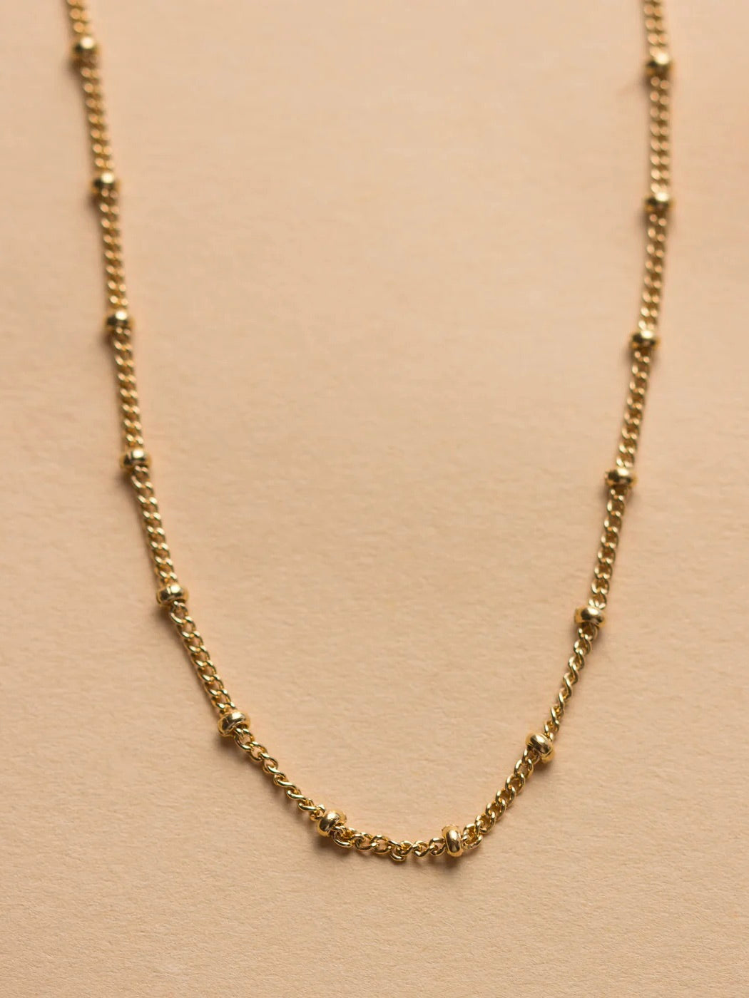 Gold Filled Ellis Chain Necklace 18"