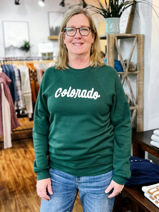 Hunter Green Colorado Sweatshirt