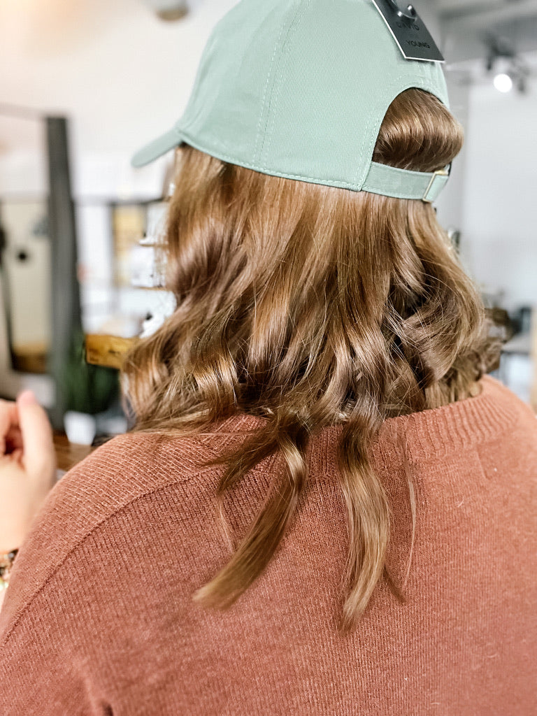 A Lot Going On Cap Sage Hat