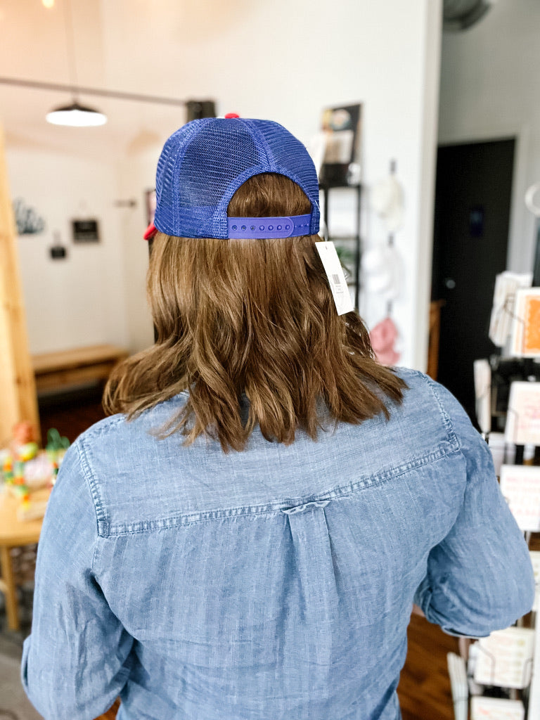 Red USA Hat