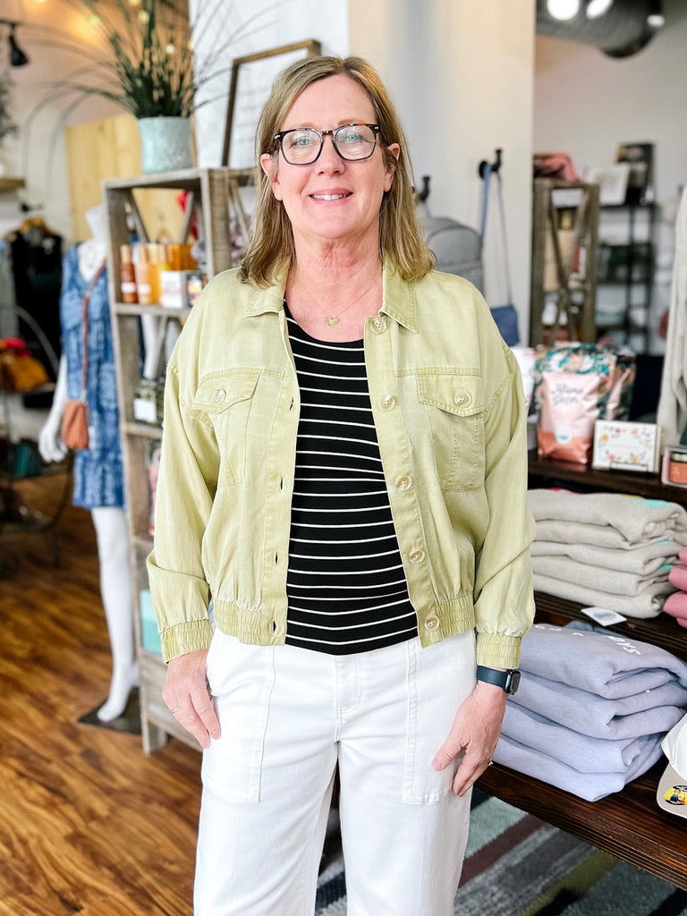 Mustard Short Jacket