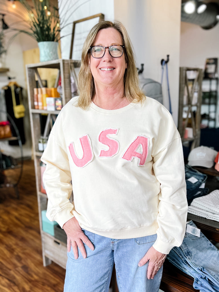 Cream USA Sweatshirt
