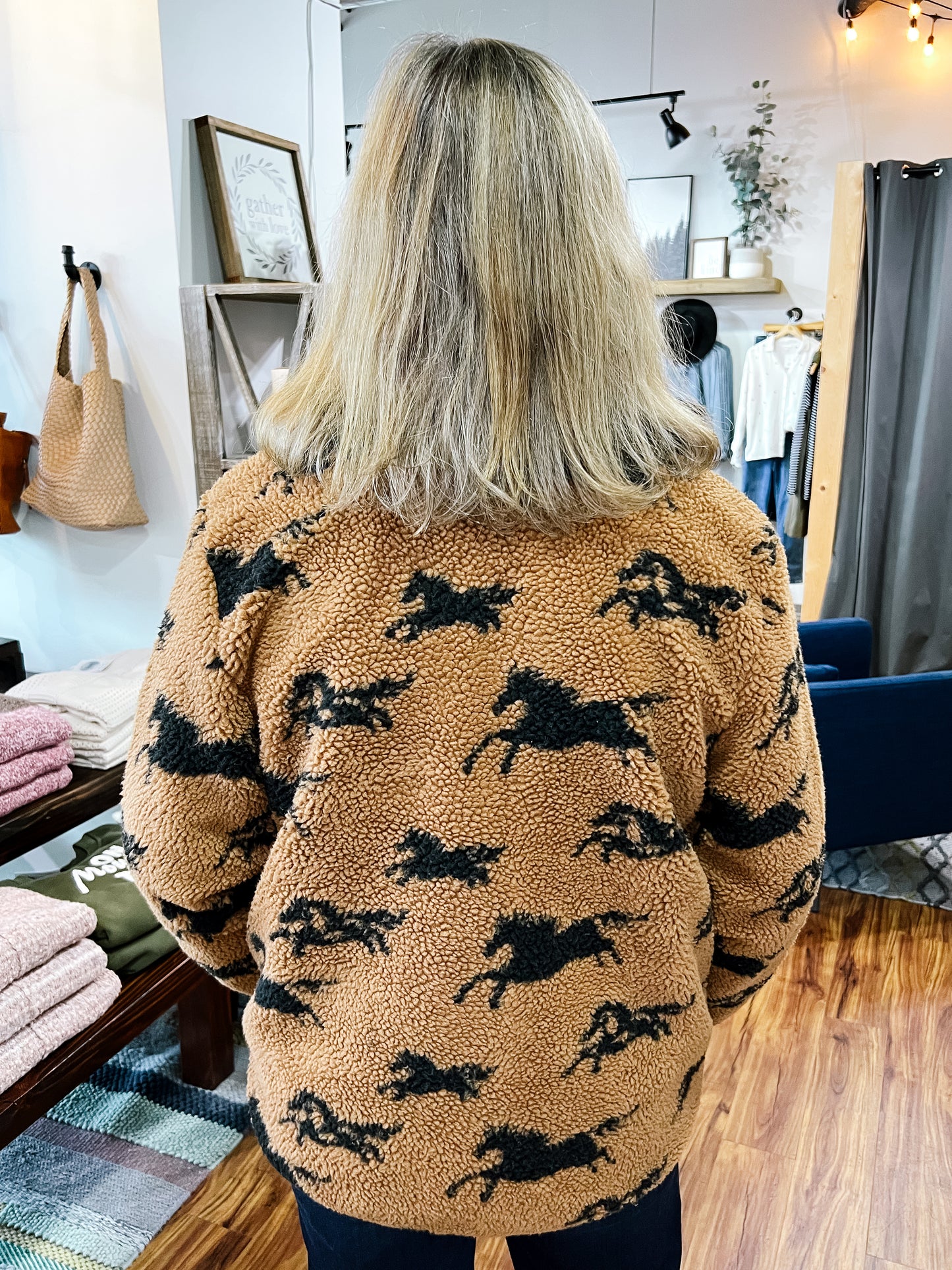 Brown Sherpa Jacket