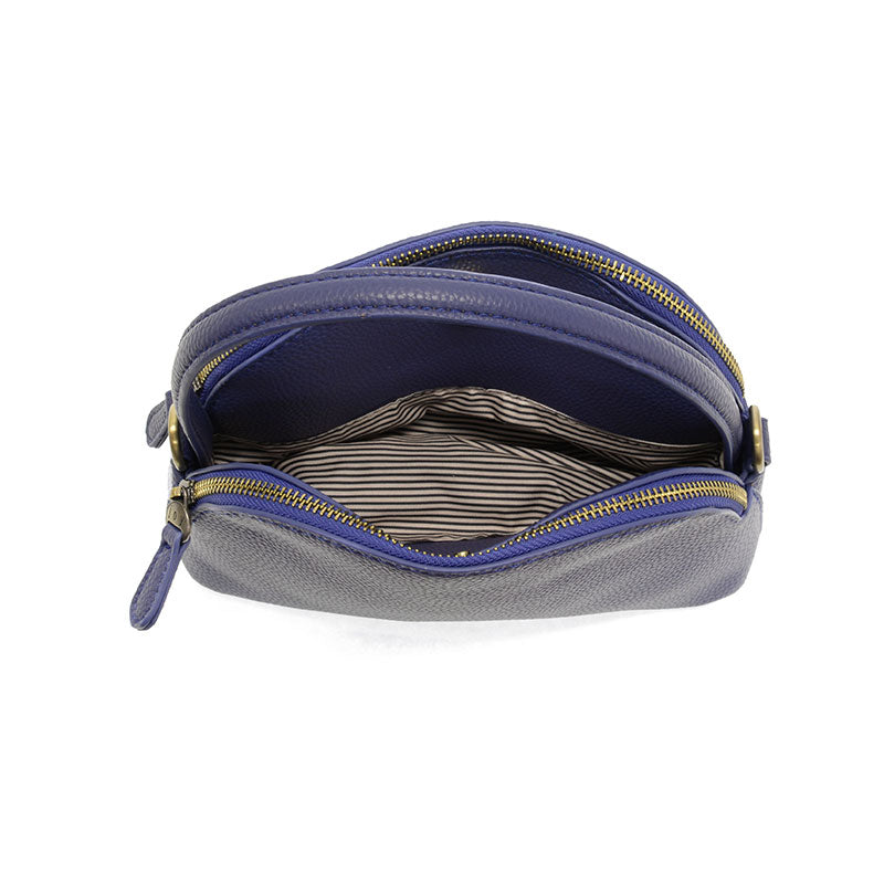 Double Zip Dome Crossbody