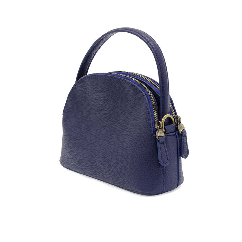 Double Zip Dome Crossbody