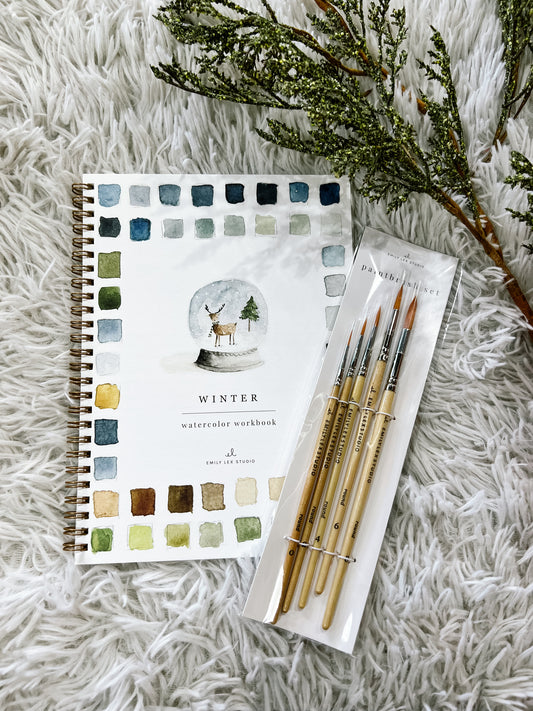 Watercolor Workbook Winter