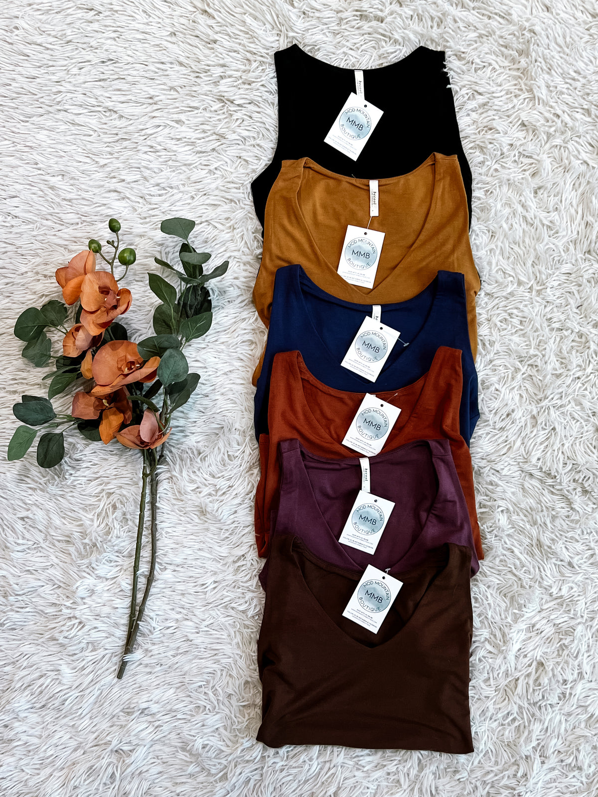 V-Neck Double Layer Tank