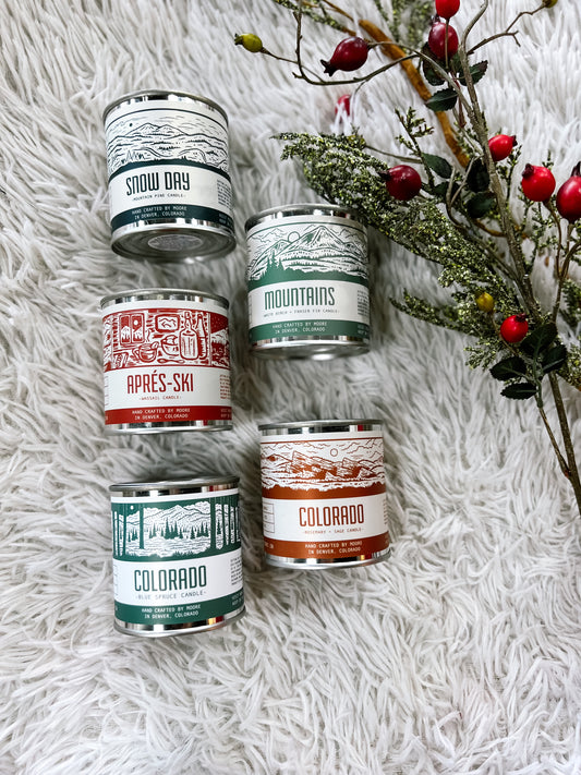 Half Pint Sized Tin Candle