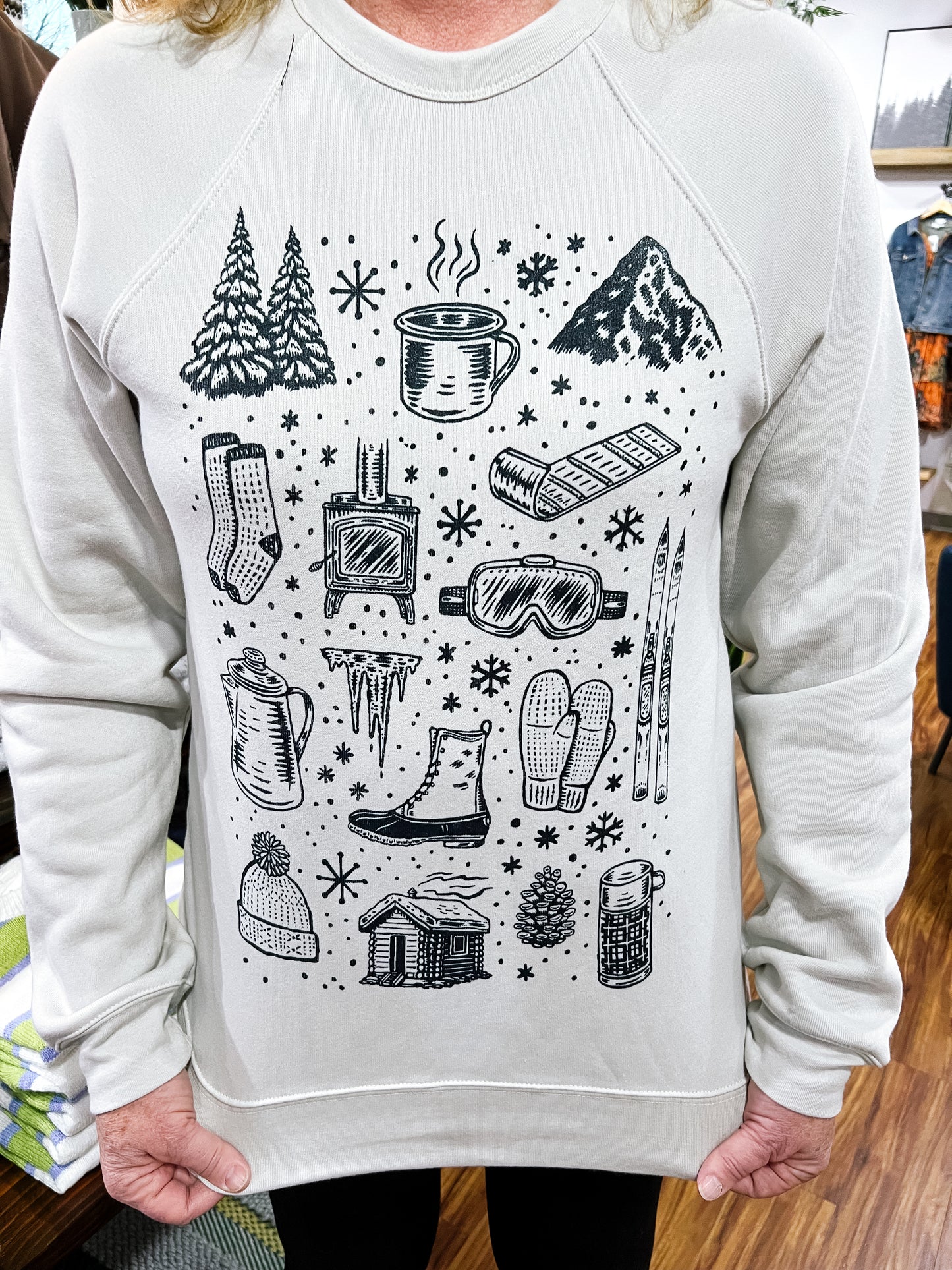Sand Winter Time Sweatshirt