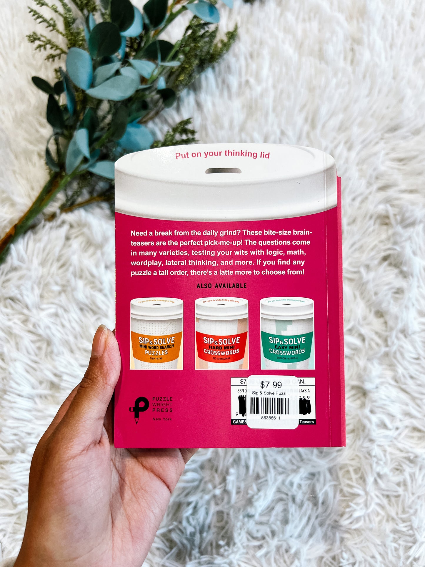 Sip & Solve Puzzle Books