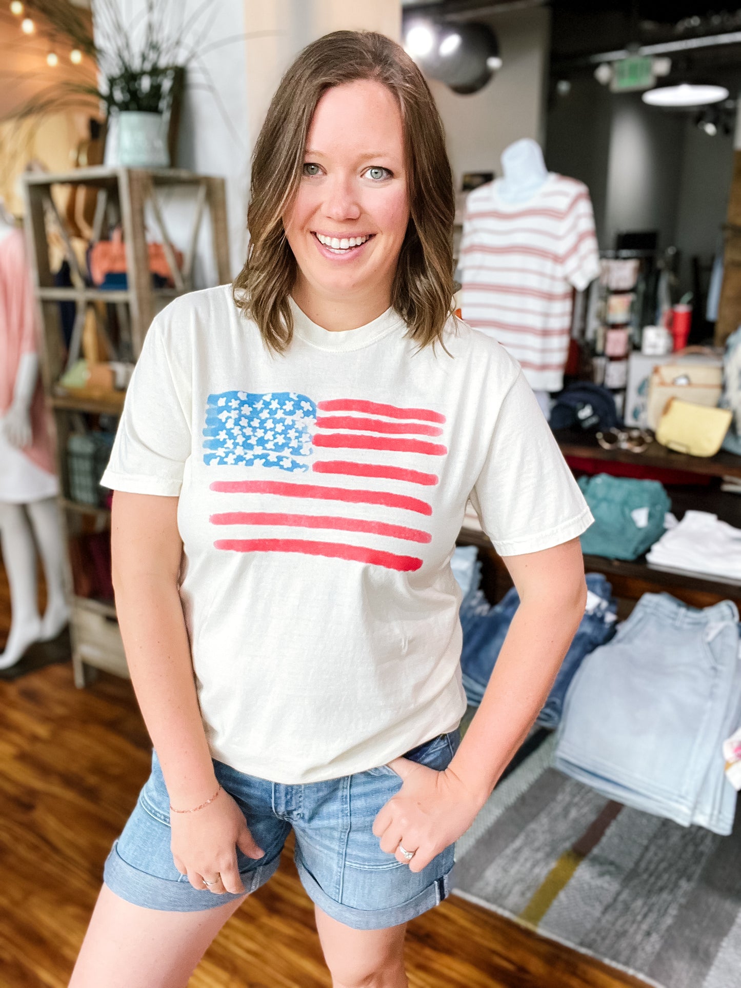 Cream Flag T-Shirt