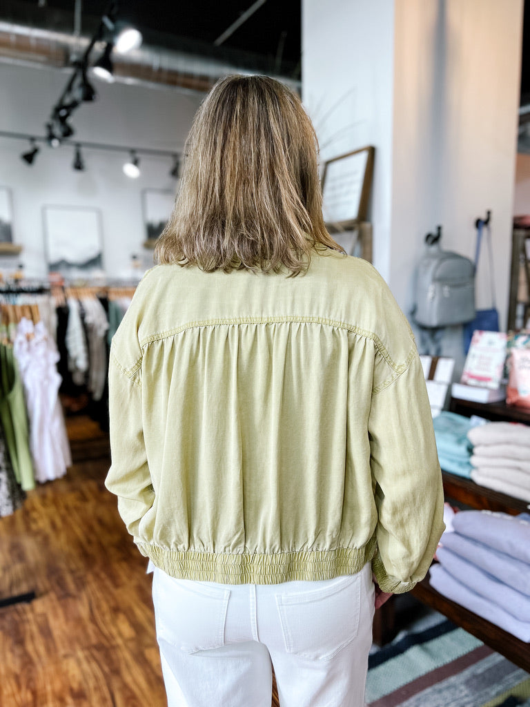 Mustard Short Jacket