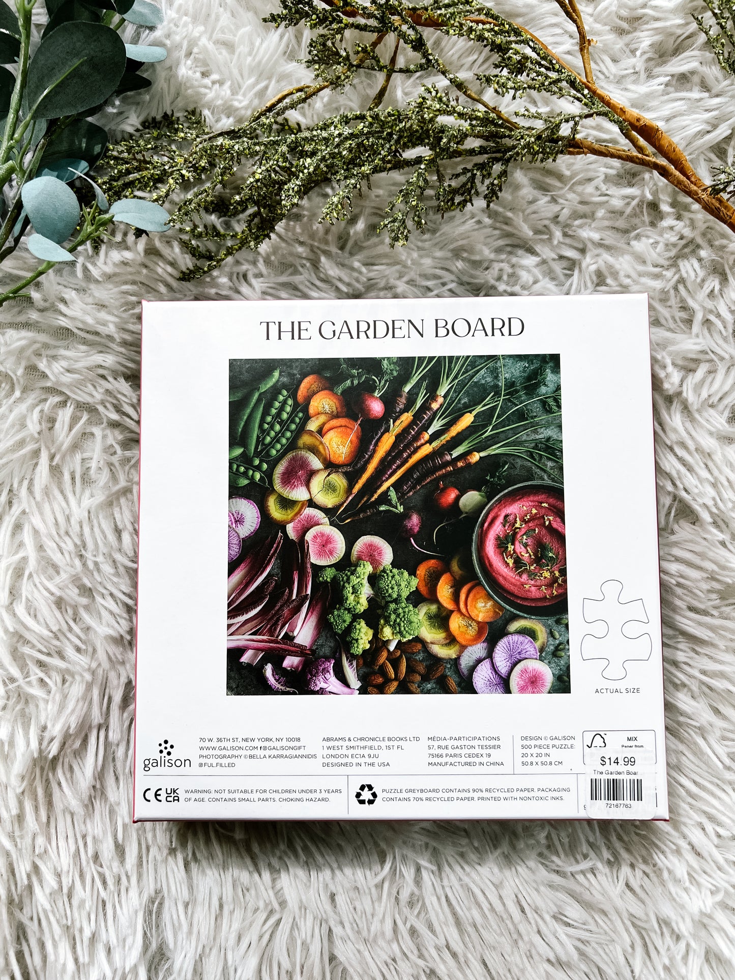 The Garden Board 500 Piece Puzzle