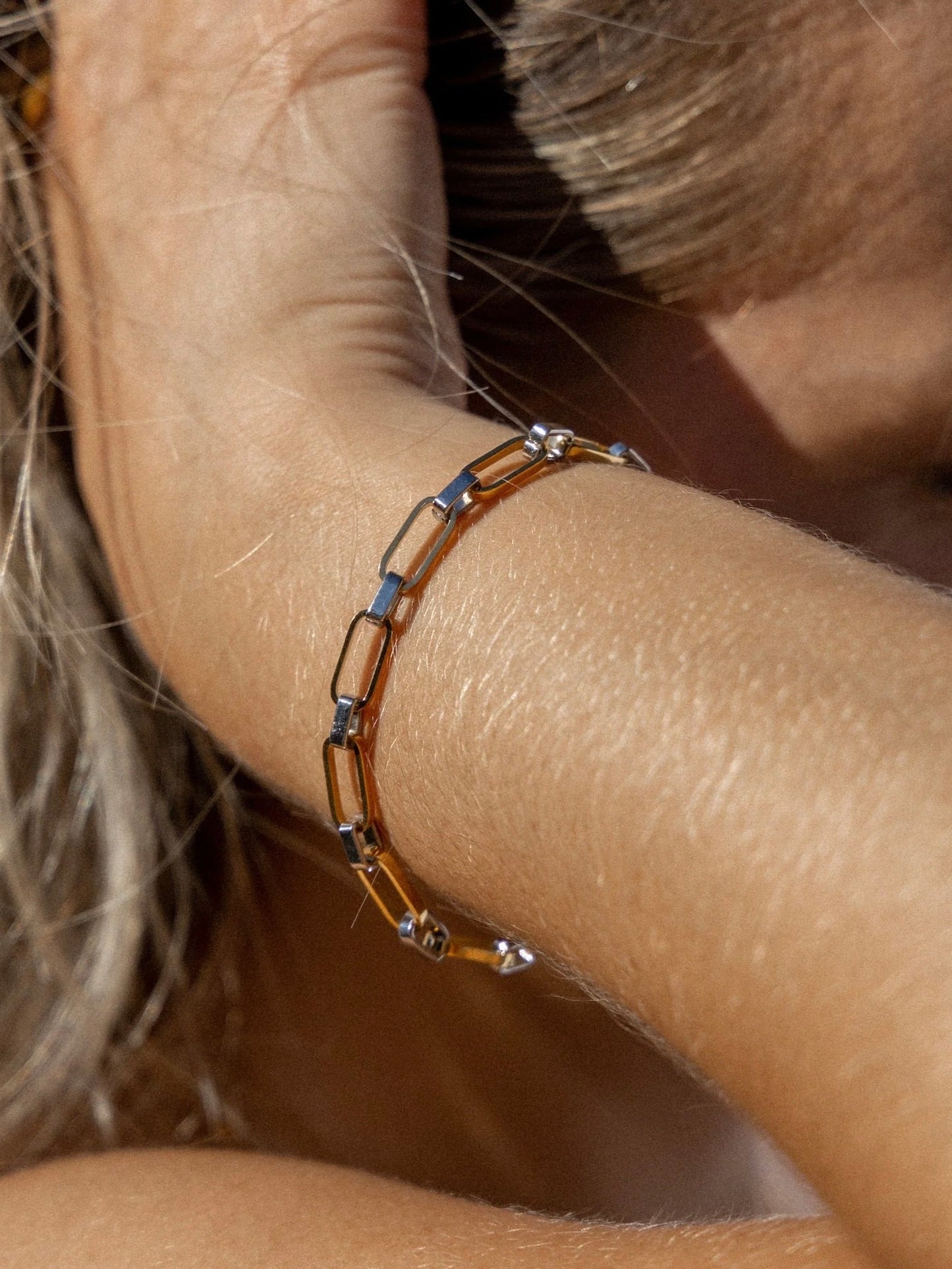Mixed Metal Everly Bracelet