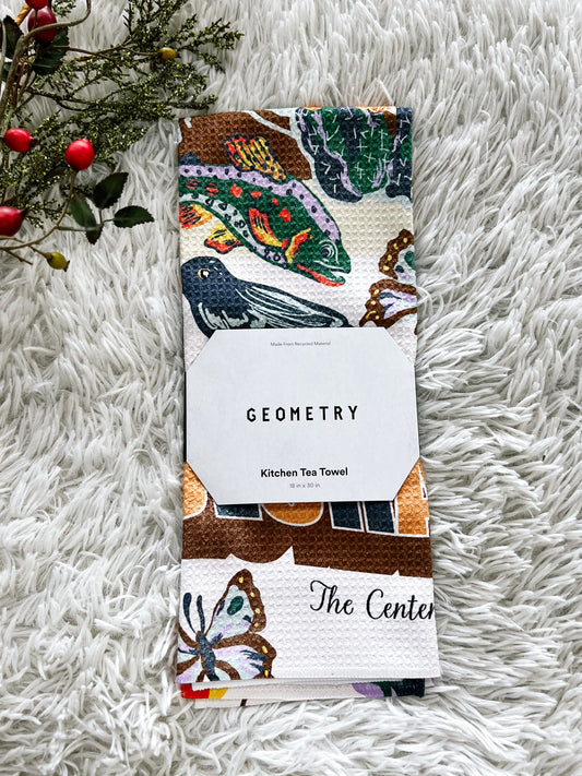 Greetings from Colorado Tea Towel