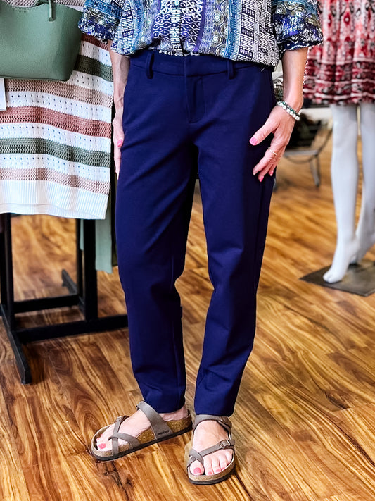 Navy Blue Kelsey Trouser Pant