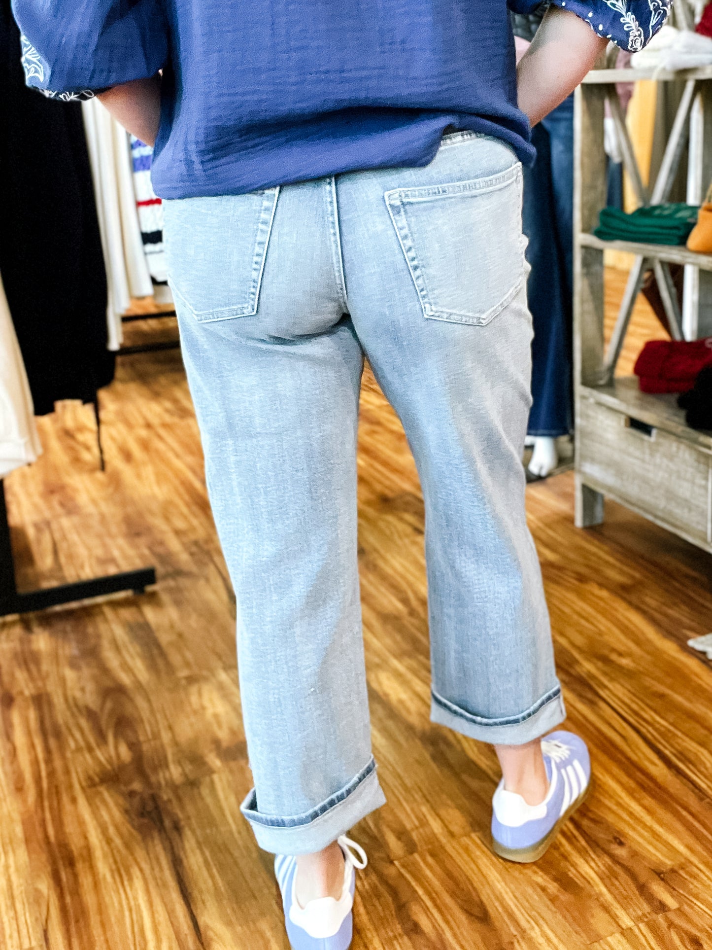Marley Girlfriend Cruise Cropped Jean