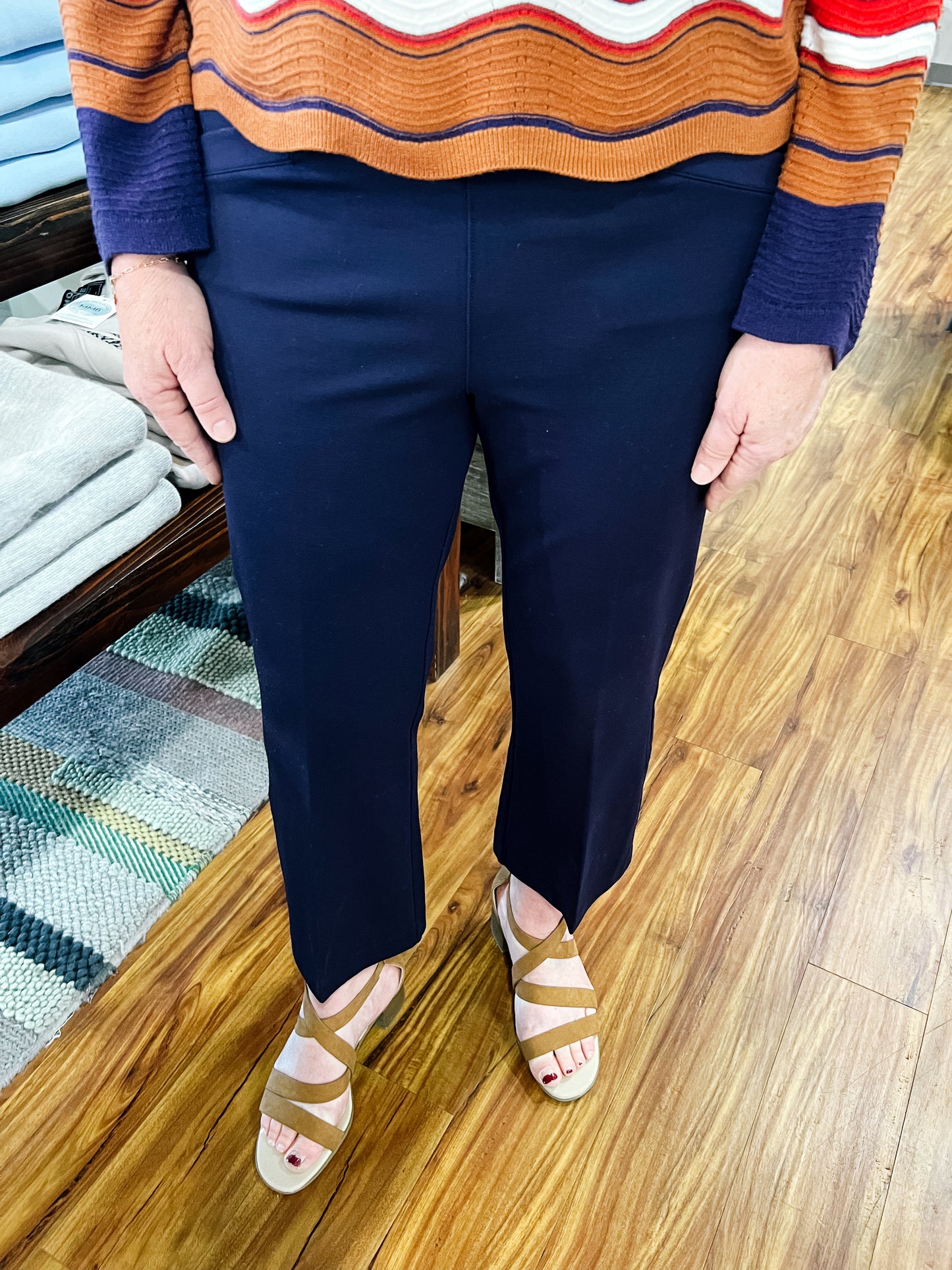 Stella Kick Flare Cadet Blue Trousers