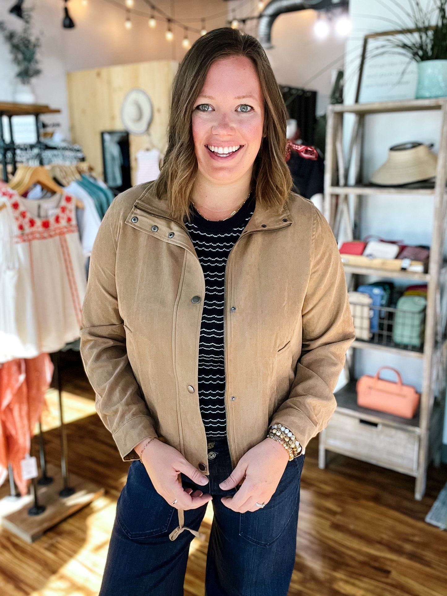 Camel Utility Jacket