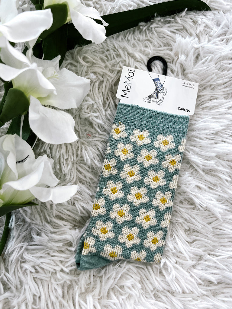 Daisy Crew Sock