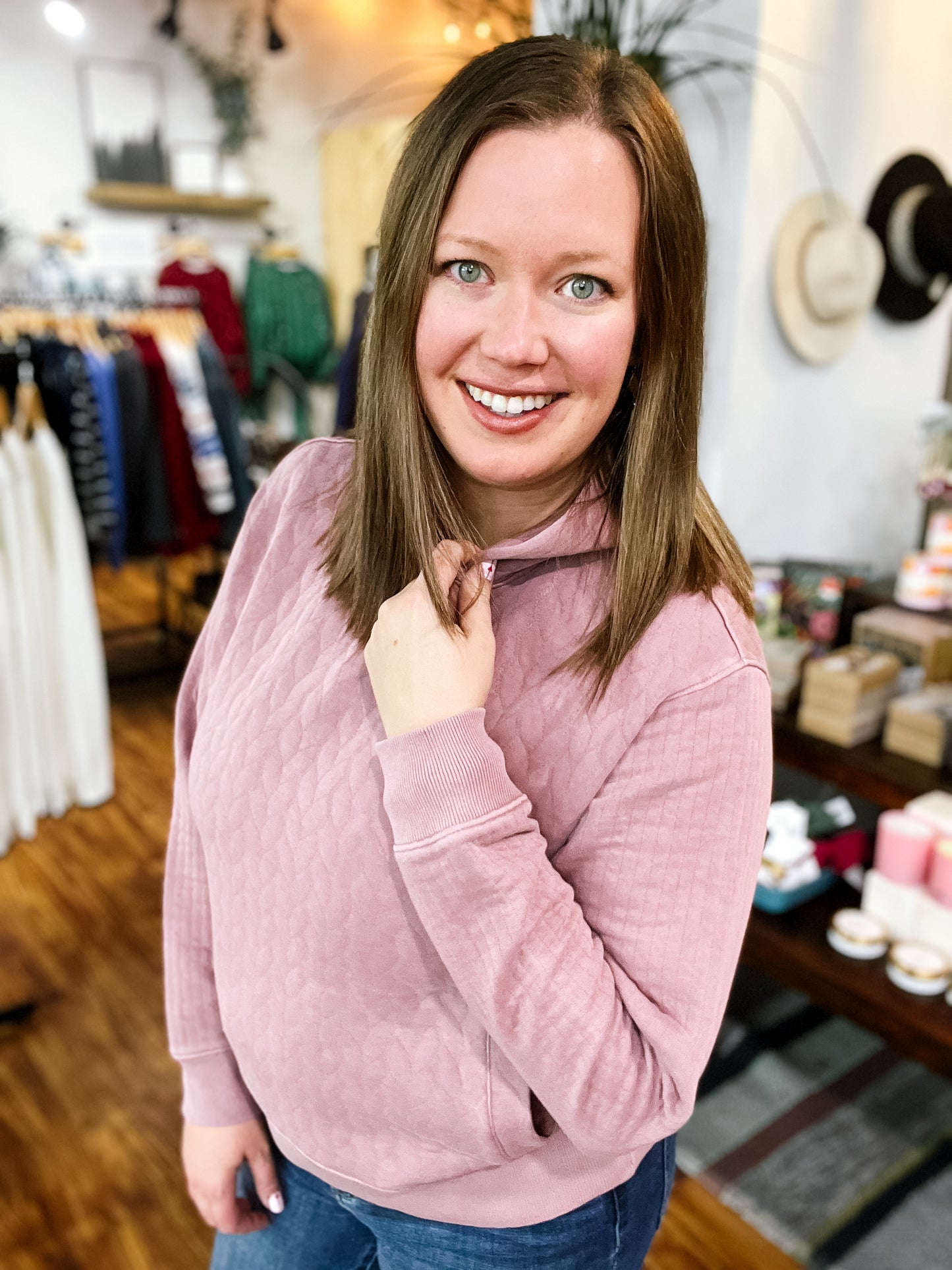 Vintage Mauve Hoodie