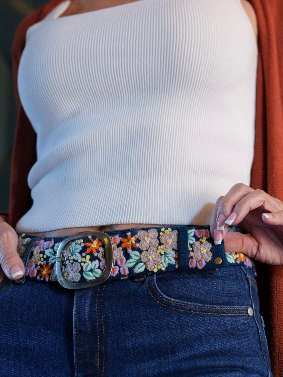 Morning Dew Wool Belt