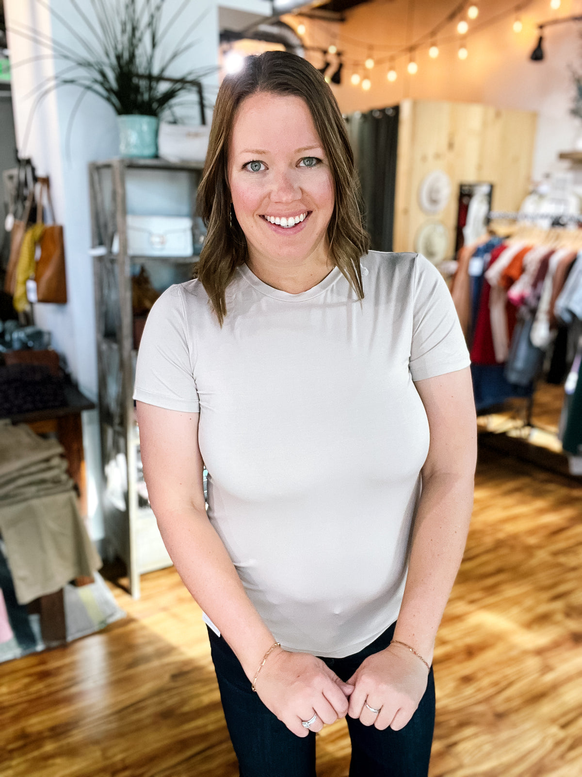 Modal Round Neck Top