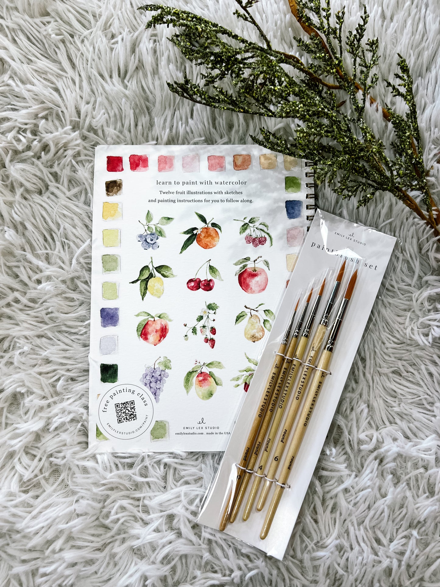 Watercolor Workbook Fruit