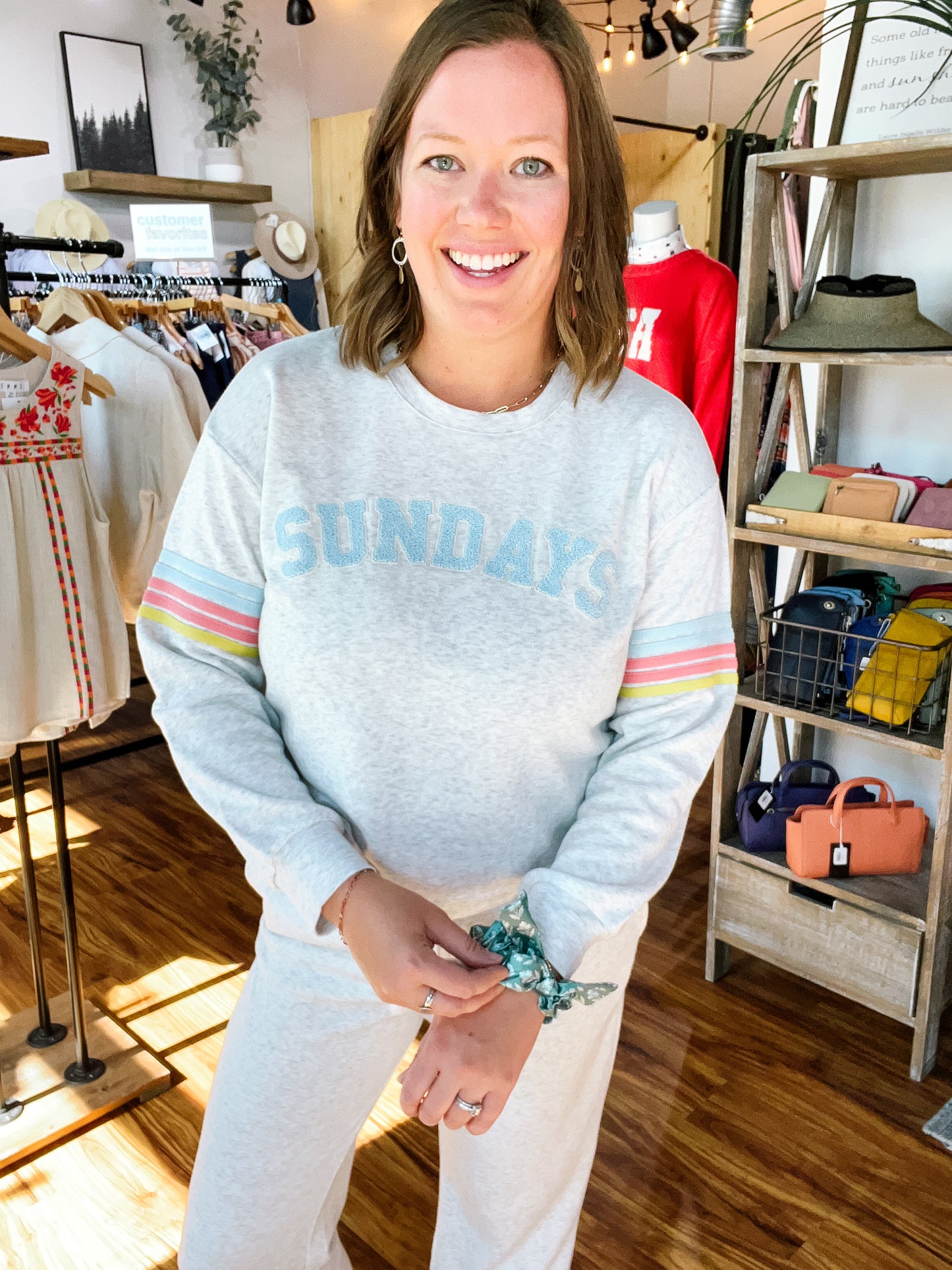 Gray Sunday Sweatshirt
