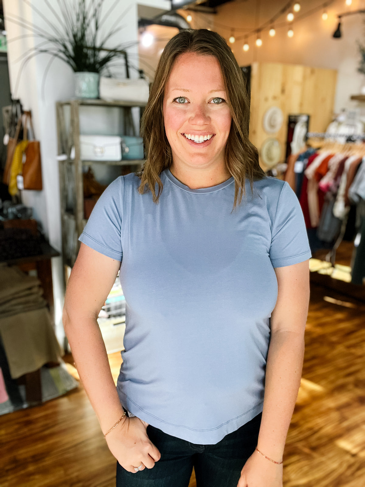 Modal Round Neck Top