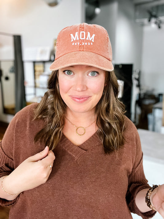 MOM Est 2025 Rust Hat