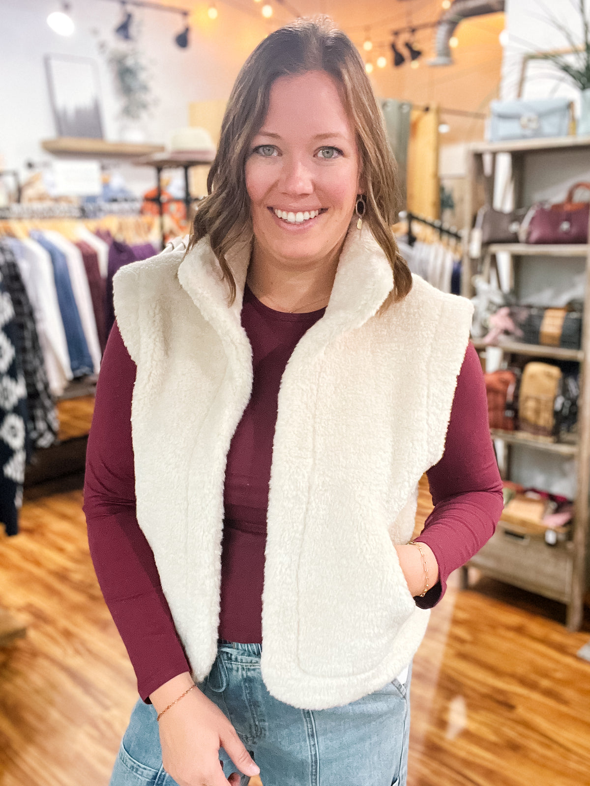 Camel Sherpa Vest